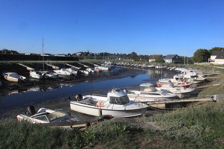 20220917 De Quinéville à Saint-Vaast-La-Hougue, IMG_4273 Le port de Quinéville sur la Sinope