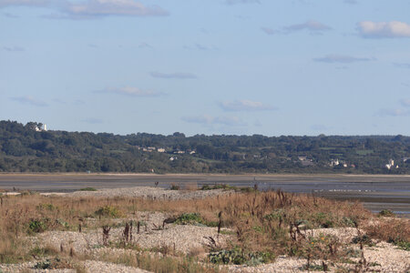 20220917 De Quinéville à Saint-Vaast-La-Hougue, IMG_4281 L’anse du Cul-de-Loup, Saint-Vaast et La Hougue depuis le Hameau Simon (pano)