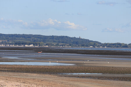 20220917 De Quinéville à Saint-Vaast-La-Hougue, IMG_4285 L’anse du Cul-de-Loup, Saint-Vaast et La Hougue depuis le Hameau Simon