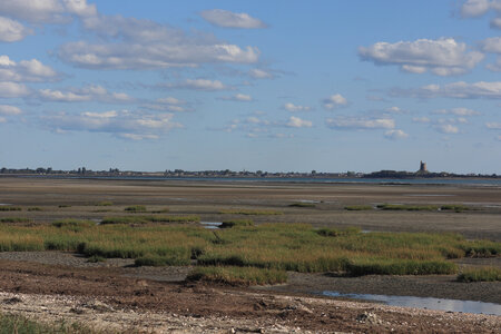20220917 De Quinéville à Saint-Vaast-La-Hougue, IMG_4303 L’anse du Cul-de-Loup depuis la Maison des Gardes (pano)