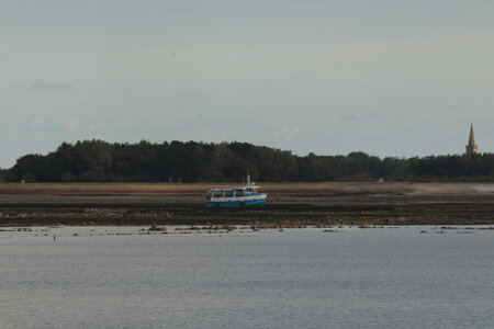 20220918 Saint-Vaast-La-Hougue et Tatihou, IMG_4402 Le Tatihou II en direction de Tatihou à marée basse