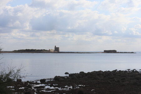 20220918 Saint-Vaast-La-Hougue et Tatihou, IMG_4438 Tatihou et le fort de l’Îlet vus depuis la chapelle des Marins