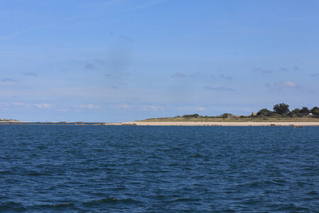 20220918 Saint-Vaast-La-Hougue et Tatihou, IMG_4449 Vue sur Tatihou durant la traversée