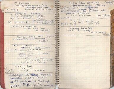 Adresse Pélican - Marie Fermier (carnet d'), Adresse Pélican - Marie Fermier - B 3