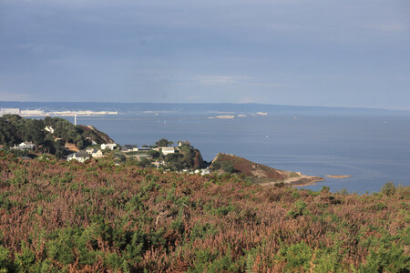 20220921 De Carneville à Cherbourg, IMG_4662 La rade de Cherbourg vue depuis les Landes