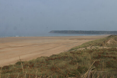 2023_09_08 Des Pieux à Barneville-Carteret, IMG_5291 La plage du Rozel et le cap de Flamanville