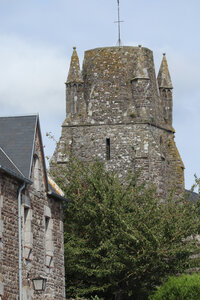 2023 09 13 d'Agon-Coutainville à Montmartin-sur-Mer, IMG_5554 L’église fortifiée de Regnéville