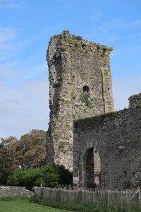 2023 09 13 d'Agon-Coutainville à Montmartin-sur-Mer, IMG_5555 Le château de Regnéville