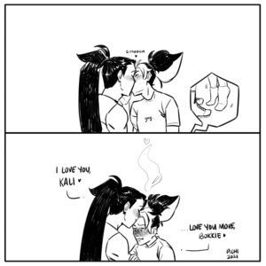 Akali's lovers album, EtyCQErVcAMQJVN