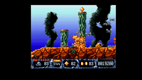 Amiga Pi400 Pi500, Turrican 2 AGA