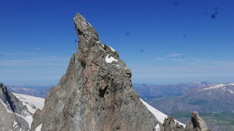 Arête SE de la Meije orientale, P1250278