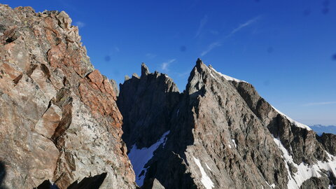 Arête SE de la Meije orientale, P1250261