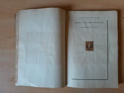 valores postales ARGENTINOS 1892 - 93, VP 22