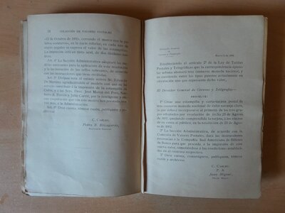 valores postales ARGENTINOS 1892 - 93, VP 47