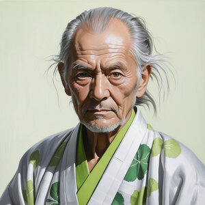 PORTRAIS IA, HOMME JAPONAIS