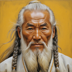 PORTRAIS IA, L’’HOMME DE MONGOLIE