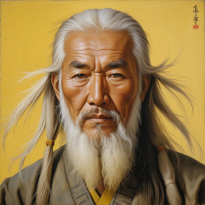 PORTRAIS IA, L’’HOMME DE MONGOLIE