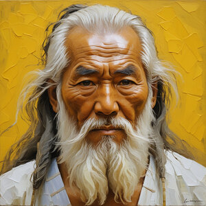 PORTRAIS IA, L’’HOMME DE MONGOLIE