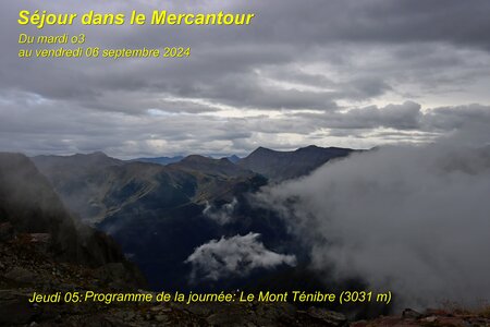 Séjour Mercantour 3eme jour, Séjour Mercantour  Vers le Mont Ténibre  002