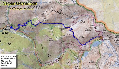 Séjour Mercantour 1er jour, Séjour Mercantour  Les Lacs de Vens  042