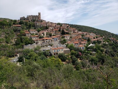 occitanie (licence creative commons 4.0 : by-sa), eus - vue sur le village