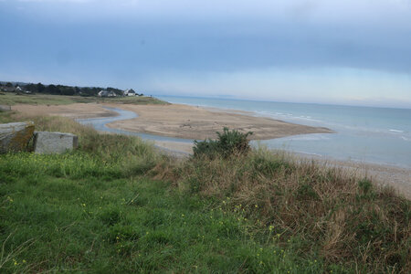 2023 09 17 De Granville à Champaux, IMG_5802 Le havre du Thar depuis le Rocher Saint-Gaud à Saint-Pair-sur-Mer