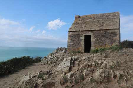 2023 09 17 De Granville à Champaux, IMG_5828 La cabane Vauban de la pointe de Champeaux