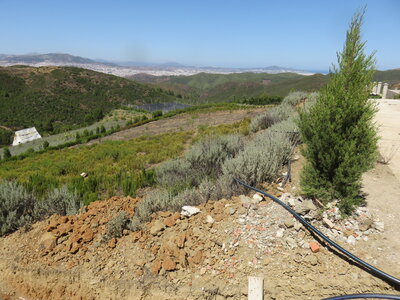 2024 Maroc, 06012 Coop Aghssan Tétouan les plantations autour du Centre