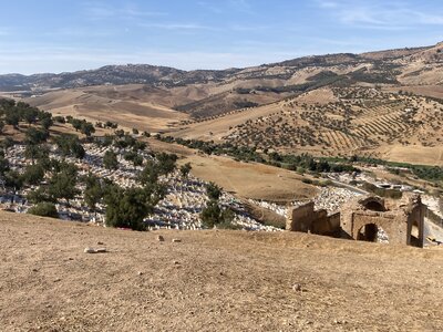 2024 Maroc, 08948 vue du Mausolée des Mérinides