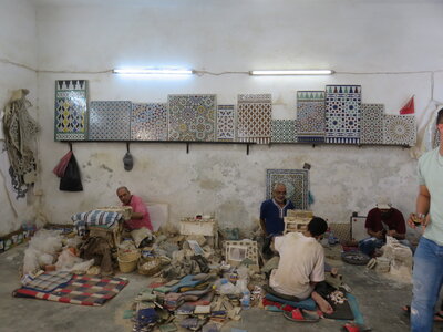 2024 Maroc, 09039 Fès Atelier de zelliges