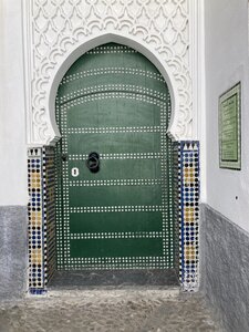 2024 Maroc, 09078 Fès porte de la Mosquée de la Kasbah