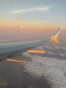 2024 Maroc, 15012 coucher de soleil et lever de pleine lune sur l’Espagne