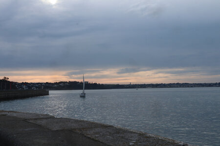 2023 09 16 Granville et les Iles Chausey, IMG_5710 Vue sur Saint-Pair-sur-Mer et Jullouville