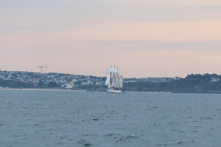 2023 09 16 Granville et les Iles Chausey, IMG_5718 Le Marité entre le port de Granville et les îles Chausey