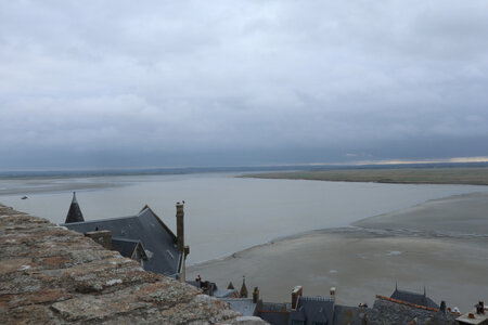 2023 09 20 Le Mont-Saint-Michel, IMG_5959 Vue depuis le chemin de ronde Abbatial