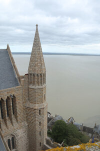 2023 09 20 Le Mont-Saint-Michel, IMG_6026 Les toits de l’église abbatiale