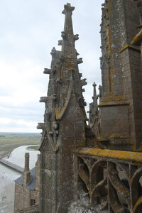 2023 09 20 Le Mont-Saint-Michel, IMG_6027 Les toits de l’église abbatiale