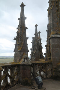 2023 09 20 Le Mont-Saint-Michel, IMG_6034 Les toits de l’église abbatiale