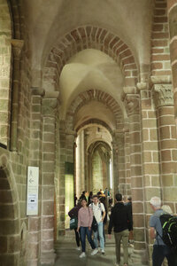 2023 09 20 Le Mont-Saint-Michel, IMG_6055 L’allée latérale Nord de la nef de l’église abbatiale