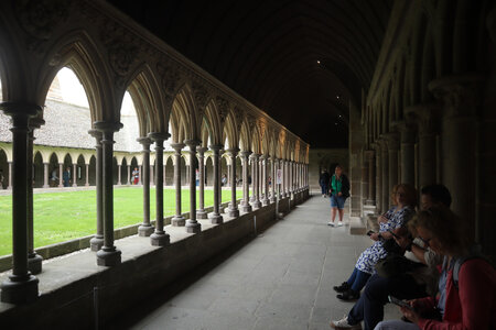 2023 09 20 Le Mont-Saint-Michel, IMG_6056 Le cloître