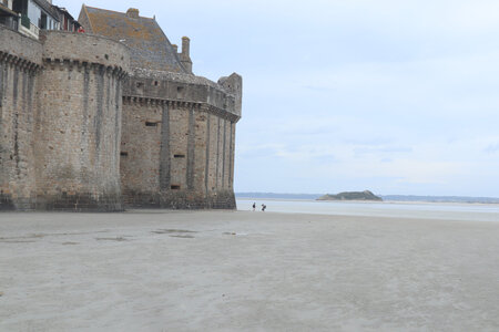 2023 09 20 Le Mont-Saint-Michel, IMG_6101 Le rempart est