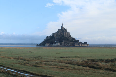 2023 09 21 Du Mont-Saint-Michel à Vivier-Sur-Mer, IMG_6145 Vue depuis le polder Tesnières