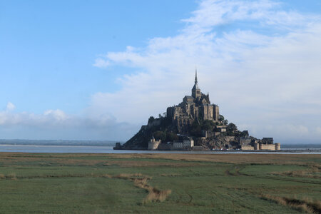 2023 09 21 Du Mont-Saint-Michel à Vivier-Sur-Mer, IMG_6146 Vue depuis le polder Tesnières