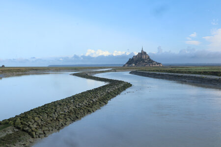 2023 09 21 Du Mont-Saint-Michel à Vivier-Sur-Mer, IMG_6141 Vue depuis le barrage du Couesnon