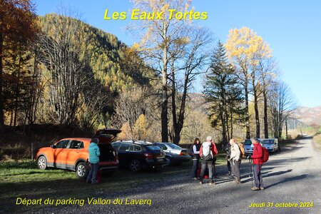 Les Eaux Tortes (Vallon du Laverq), Le Vallon du Laverq 001