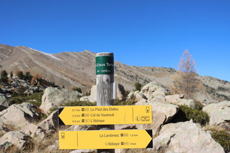 Les Eaux Tortes (Vallon du Laverq), Le Vallon du Laverq 035