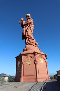2024 09 02 Le-Puy-en-Velay - Aiguilhe, IMG_7206 Notre-Dame de France au sommet du Rocher Corneille