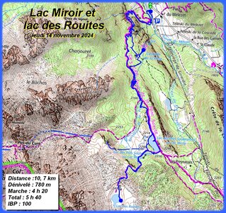 Lac Miroir et Lac des Rouites, Lacs Miroir et Lac des Rouites 065