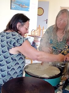  LANDEVENNEC Juillet 2024 --->Les Veillées-chansons en Bretagne Finistère : Album photos et vidéos de Christine, Claire, Claude, Francine, Marc, Marie, Monique, Sarah. Et des Veillées Partagées à Landévennec et à Tregarvan. , C1WhatsApp Image 2024-07-14 at 19.26.18  3 