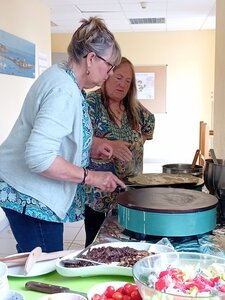  LANDEVENNEC Juillet 2024 --->Les Veillées-chansons en Bretagne Finistère : Album photos et vidéos de Christine, Claire, Claude, Francine, Marc, Marie, Monique, Sarah. Et des Veillées Partagées à Landévennec et à Tregarvan. , C1WhatsApp Image 2024-07-14 at 19.26.20